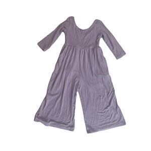 Dreamiere Bamboo Romper Girls 2T Lavender One Piece Lounge Outfit